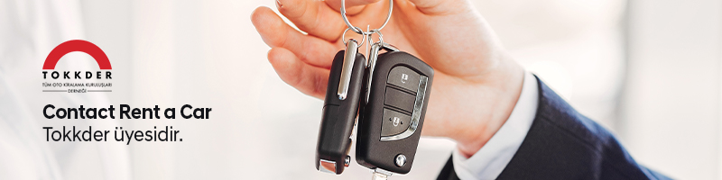 Contact Rent A Car TOKKDER üyesidir. Güvenle rezervasyon ve kiralama yapabilirsiniz